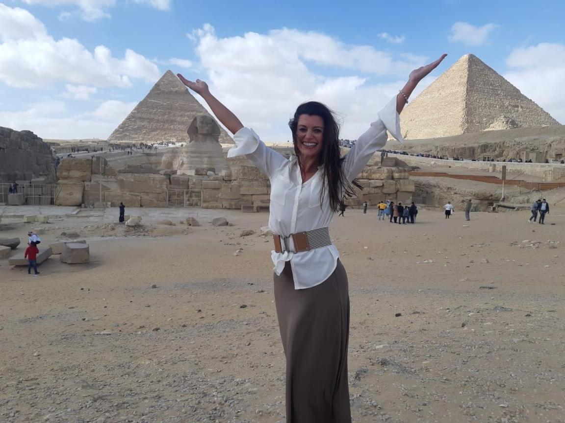 Horus Pyramids Inn Kafret el-Gabal Zewnętrze zdjęcie