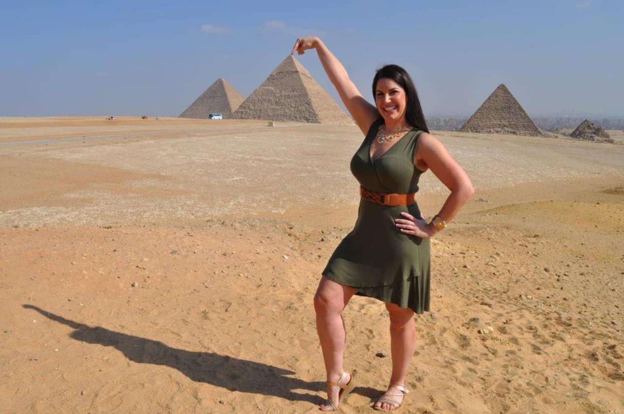 Horus Pyramids Inn Kafret el-Gabal Zewnętrze zdjęcie