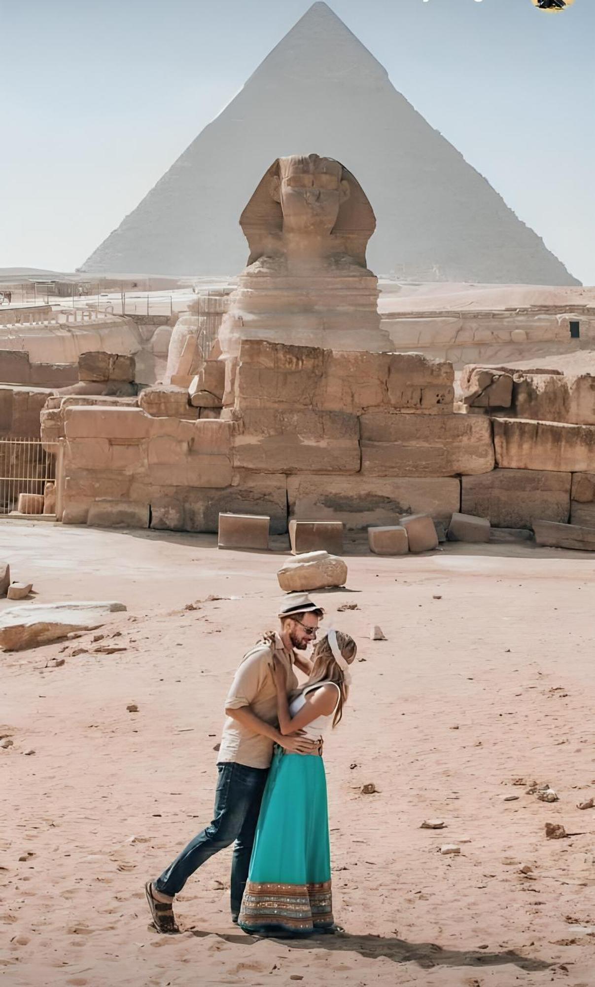 Horus Pyramids Inn Kafret el-Gabal Zewnętrze zdjęcie